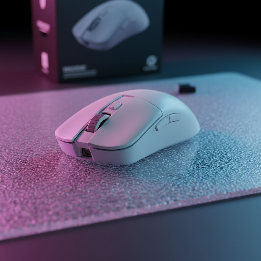 Optimizing Optical Sensors for Tracking on Glass Gaming Pads