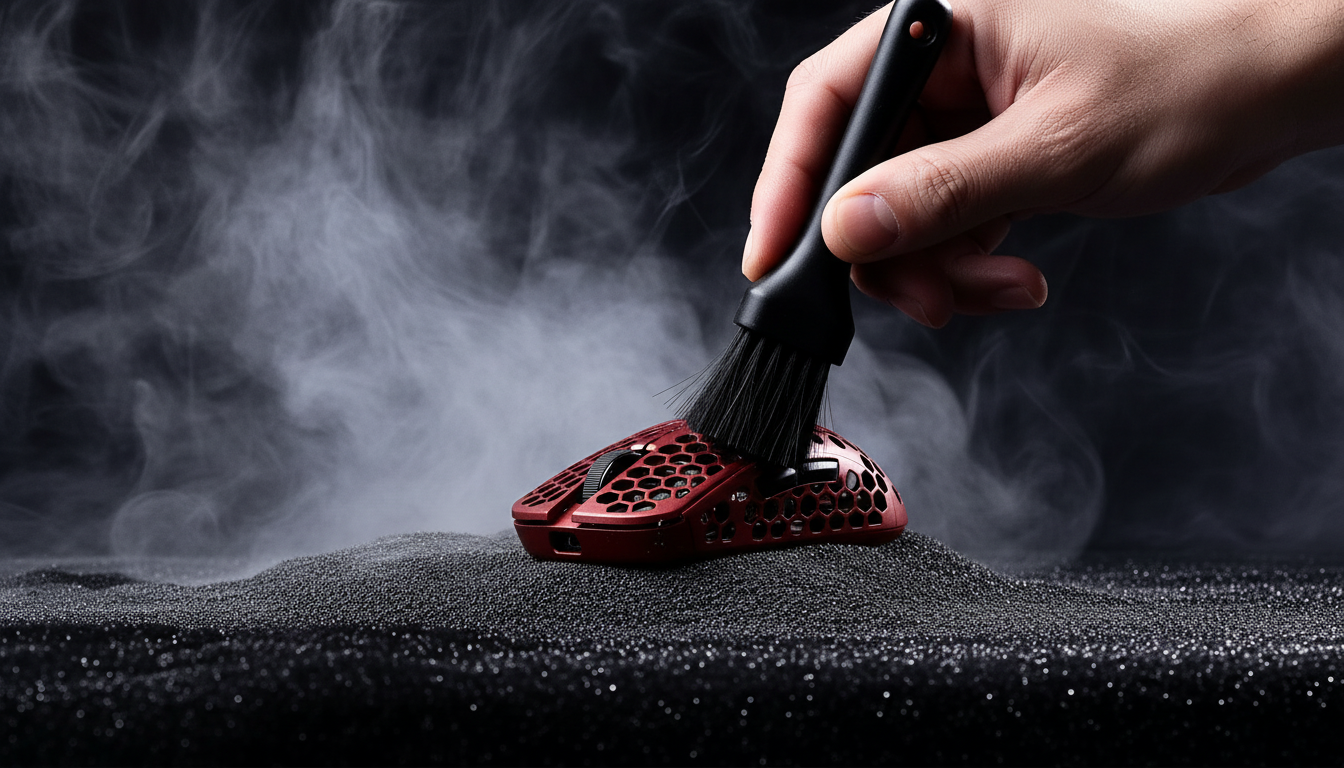 Managing Internal Dust Buildup in Open-Shell Magnesium Mice