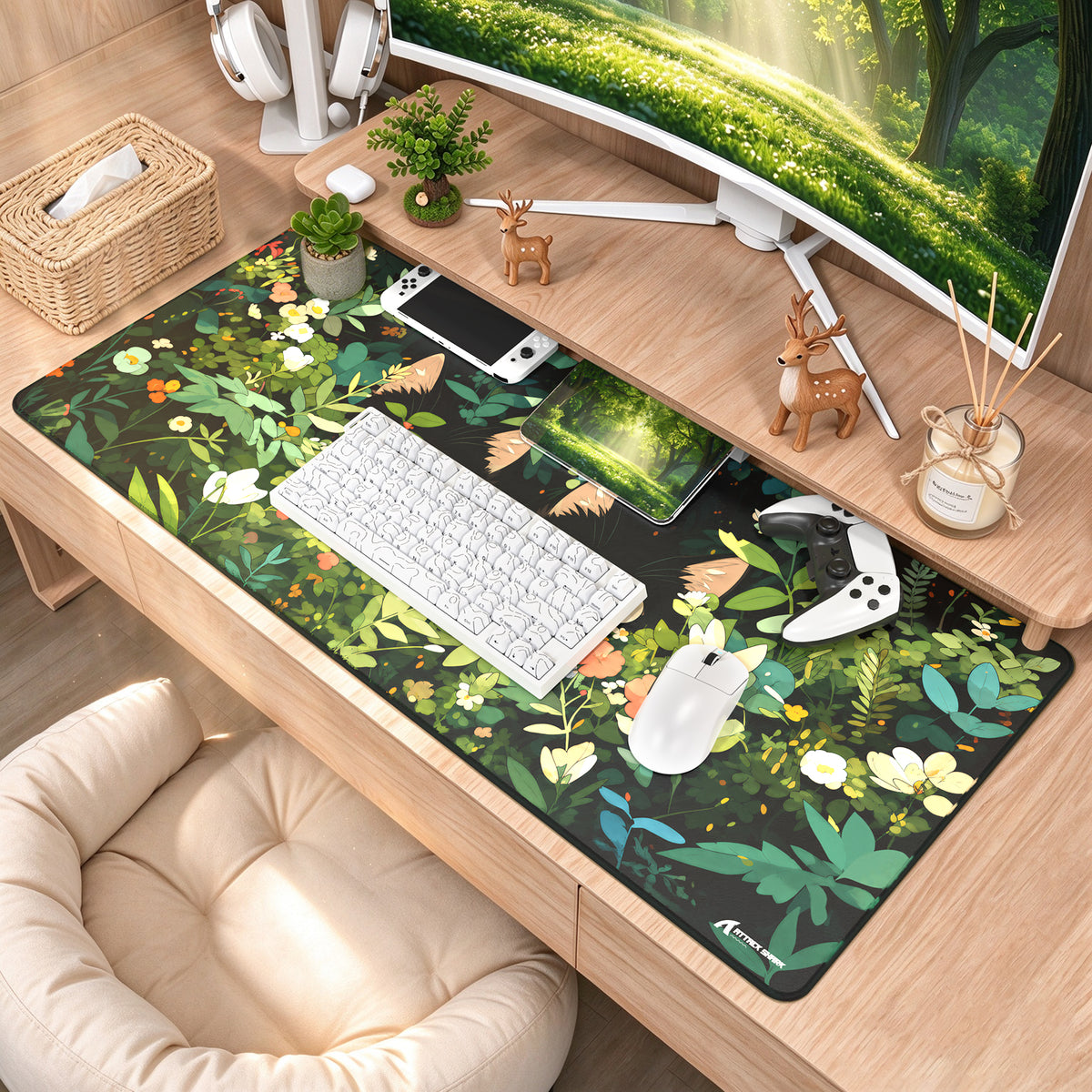 ATTACK SHARK CM02PRO e스포츠 게이밍 마우스패드 (900x400x4 mm)