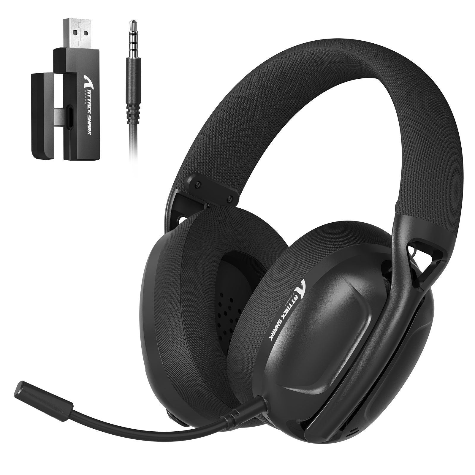 ATTACK SHARK L80 Ultra-라이트 3모드 게이밍 헤드셋