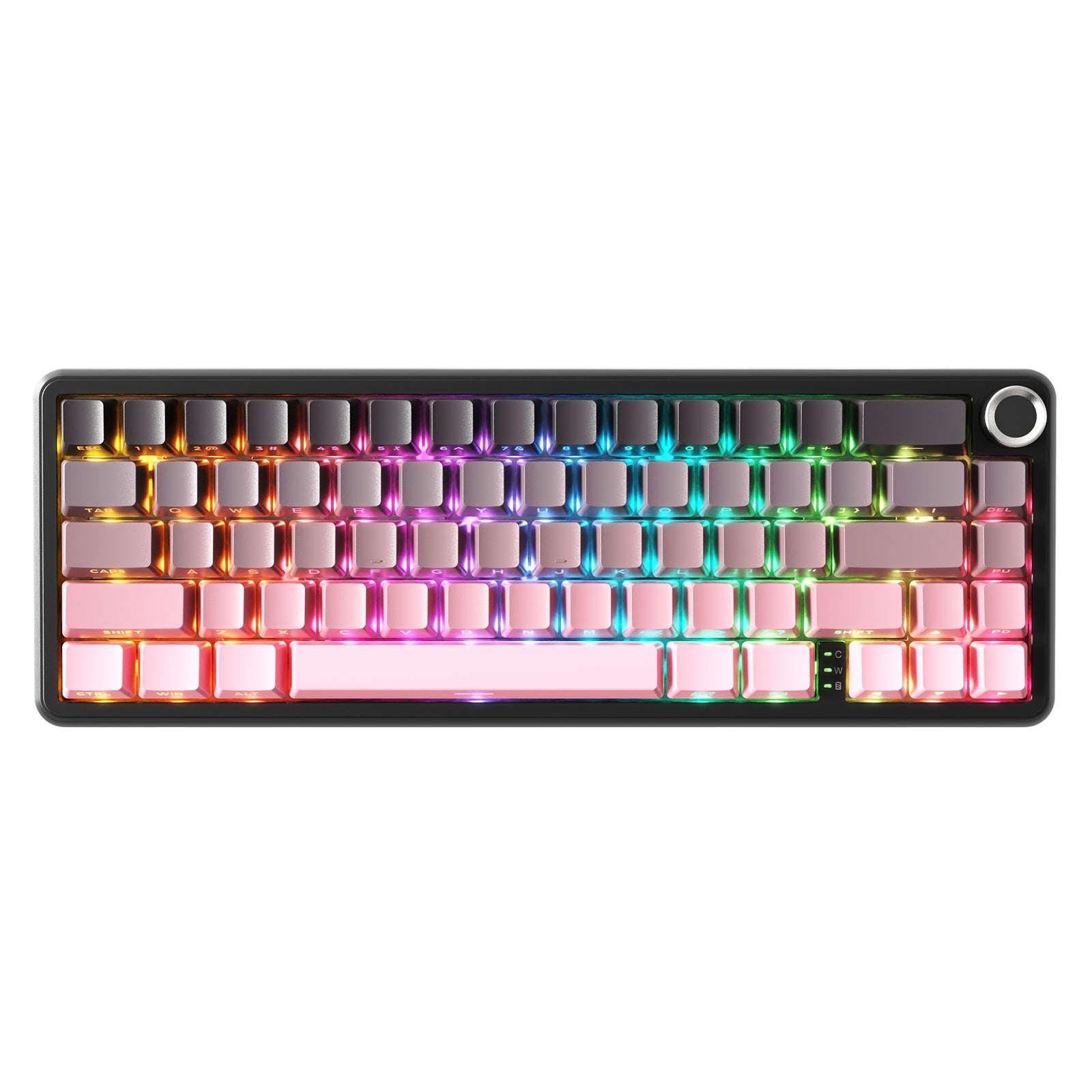 ATTACK SHARK X66 측면 인쇄 PBT 키캡 포함 무선 기계식 키보드