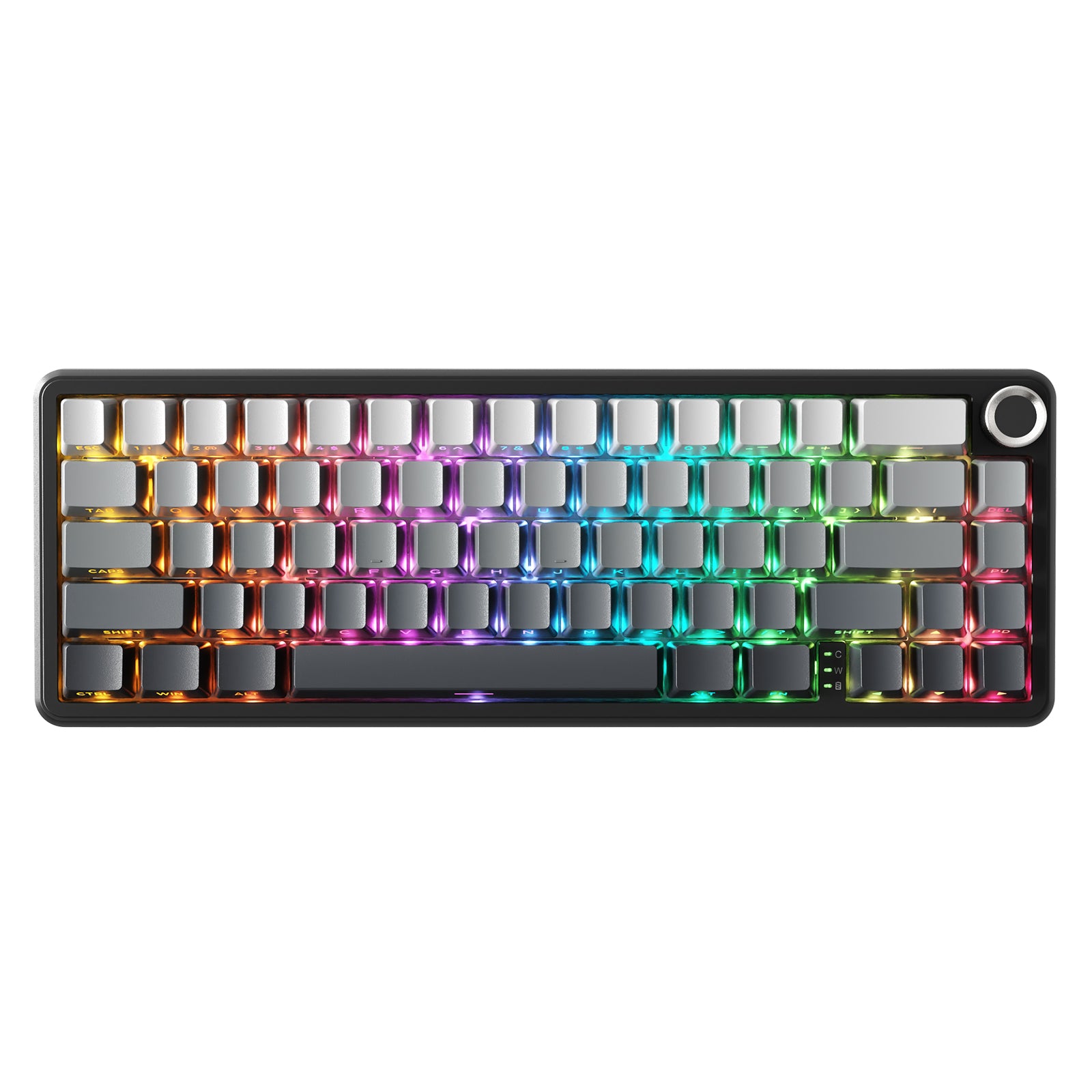 ATTACK SHARK X66 측면 인쇄 PBT 키캡 포함 무선 기계식 키보드