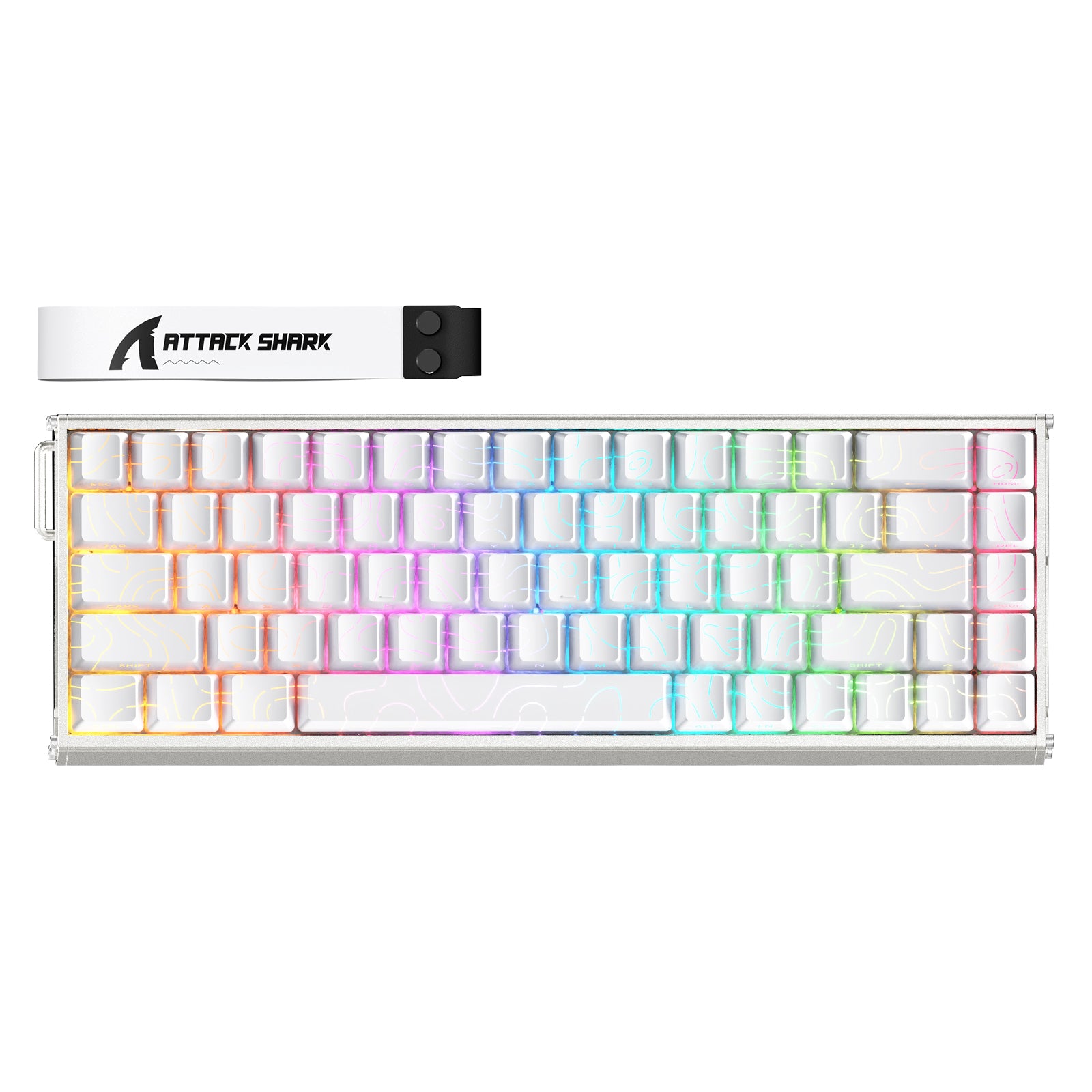 ATTACK SHARK X68MAX HE 래피드 트리거 알루미늄 키보드 마그네틱 스위치