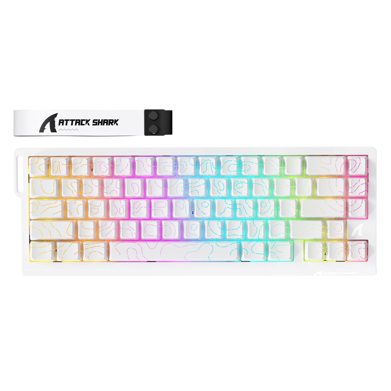 ATTACK SHARK X68PRO HE 무선 빠른 트리거 키보드 마그네틱 스위치