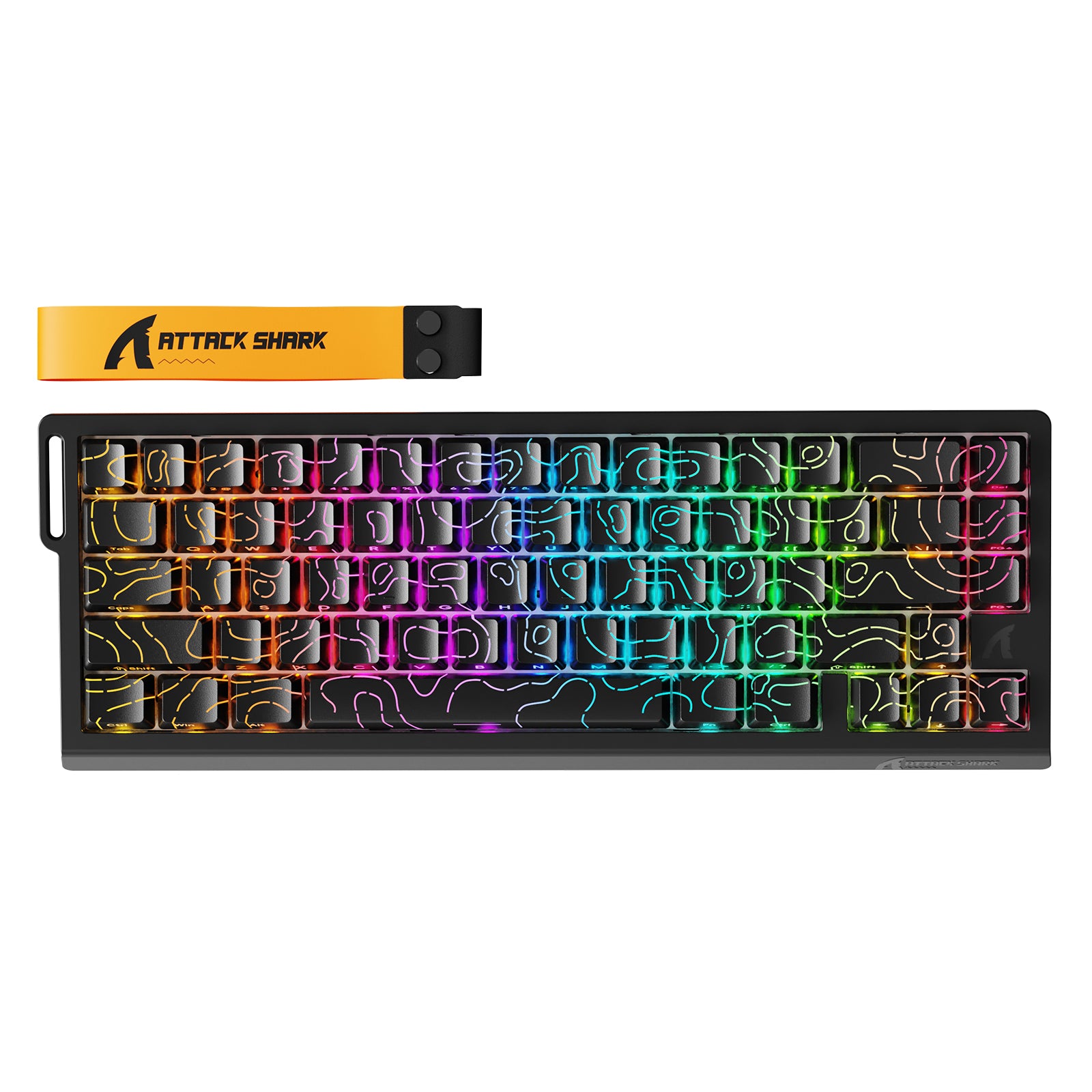ATTACK SHARK X68PRO HE 무선 빠른 트리거 키보드 마그네틱 스위치