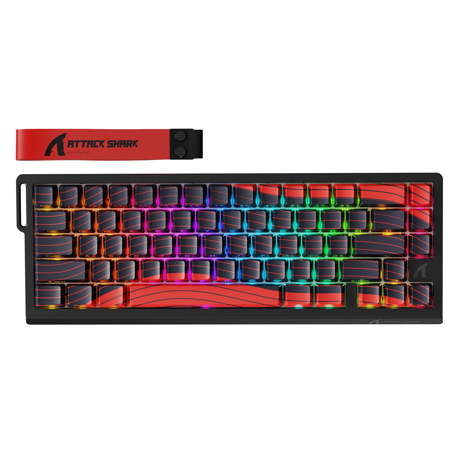 ATTACK SHARK X68PRO HE 무선 빠른 트리거 키보드 마그네틱 스위치