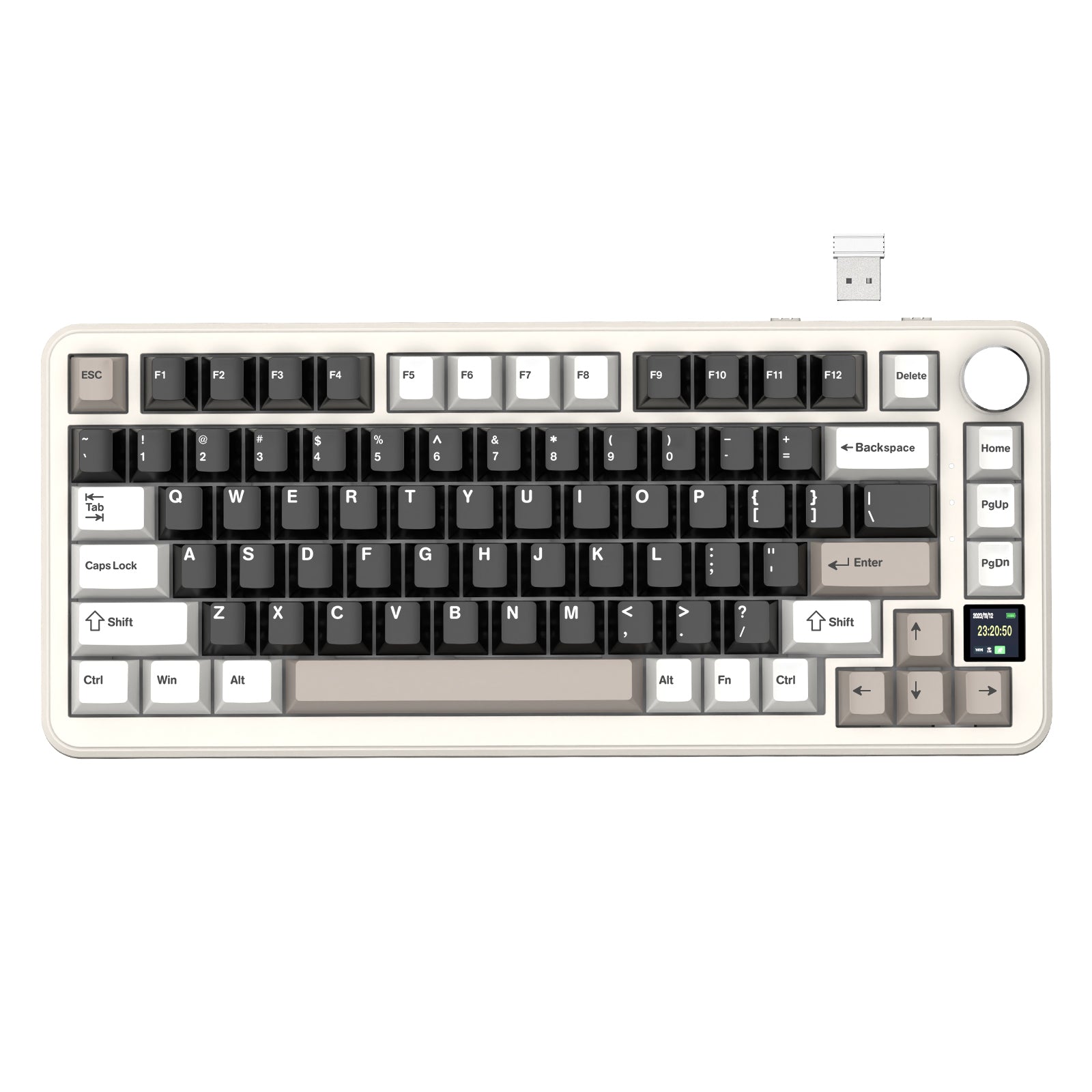 ATTACK SHARK X85PRO 트라이모드 개스킷 기계식 키보드