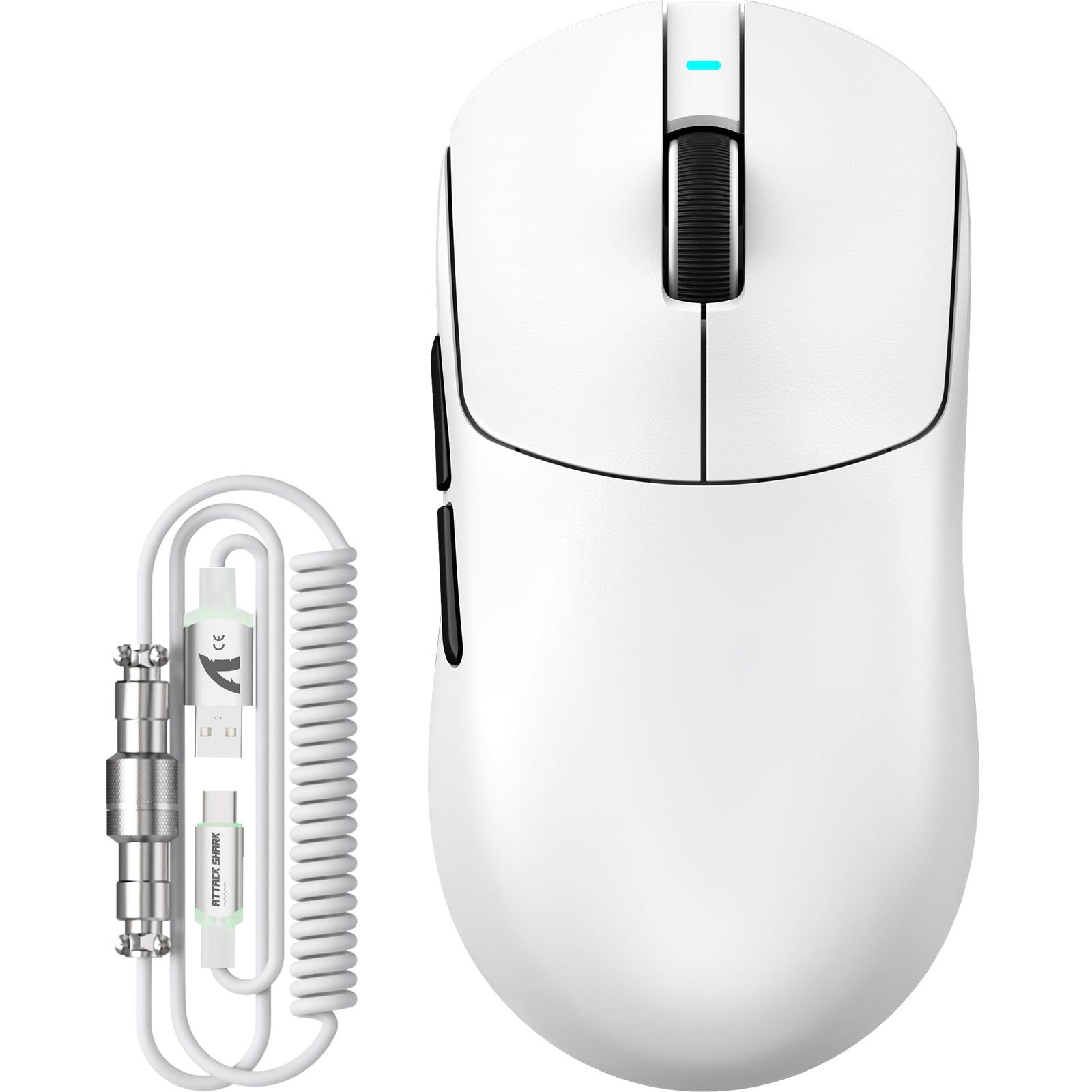 ATTACK SHARK X8PLUS C06 ULTRA 케이블 트라이 모드 무선 게이밍 마우스
