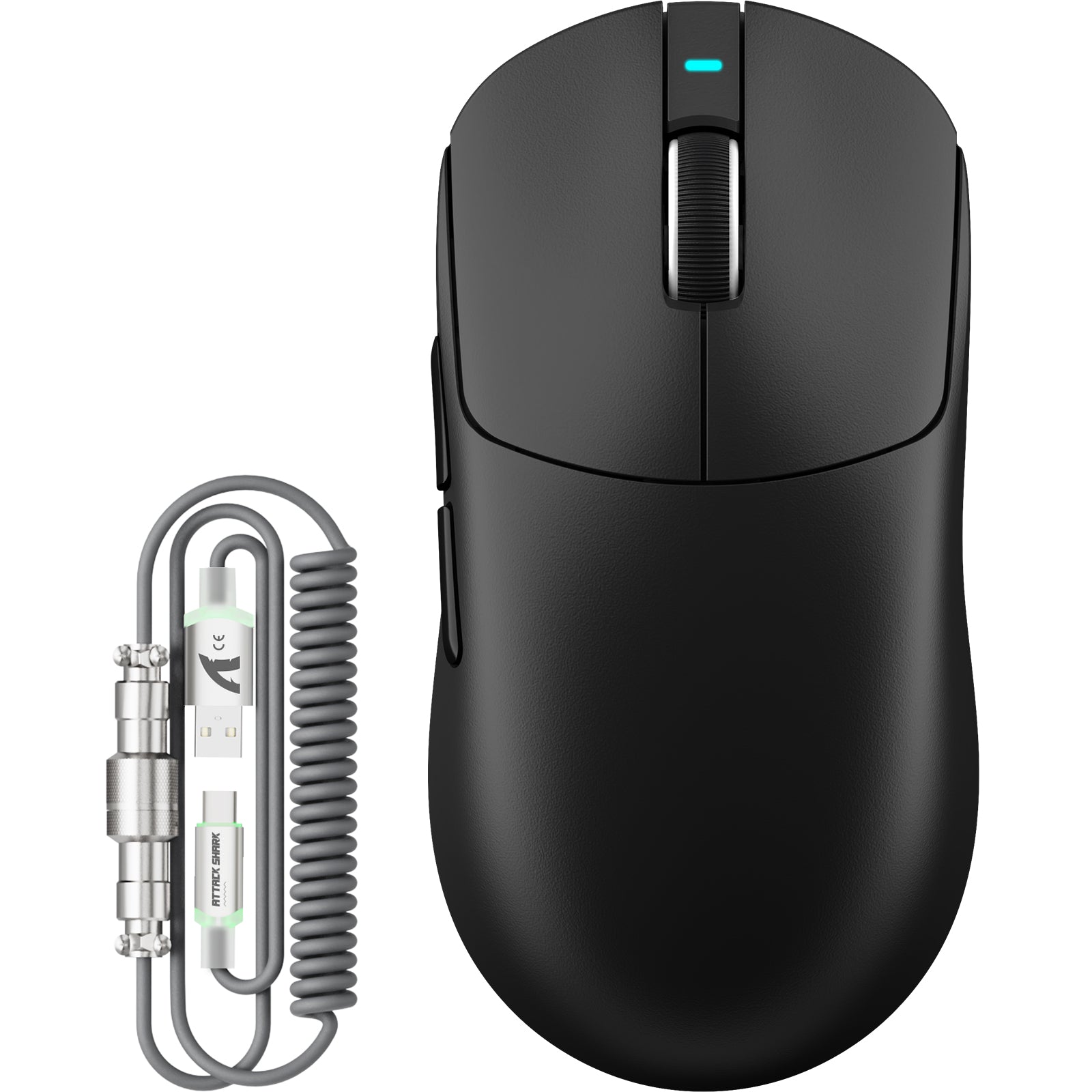 ATTACK SHARK X8PLUS C06 ULTRA 케이블 트라이 모드 무선 게이밍 마우스
