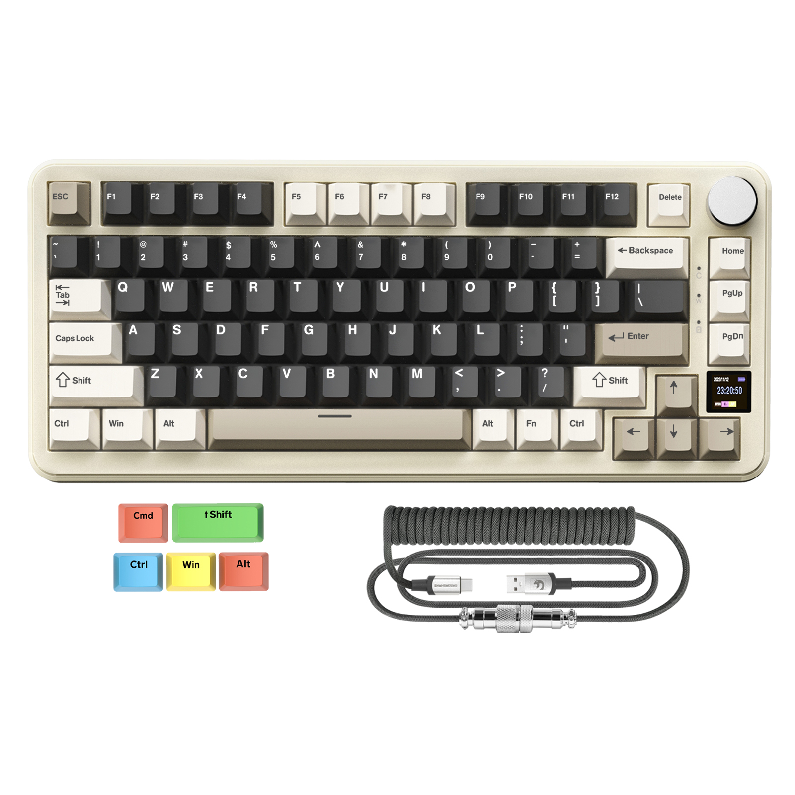 ATTACK SHARK X85PRO 트라이모드 개스킷 기계식 키보드
