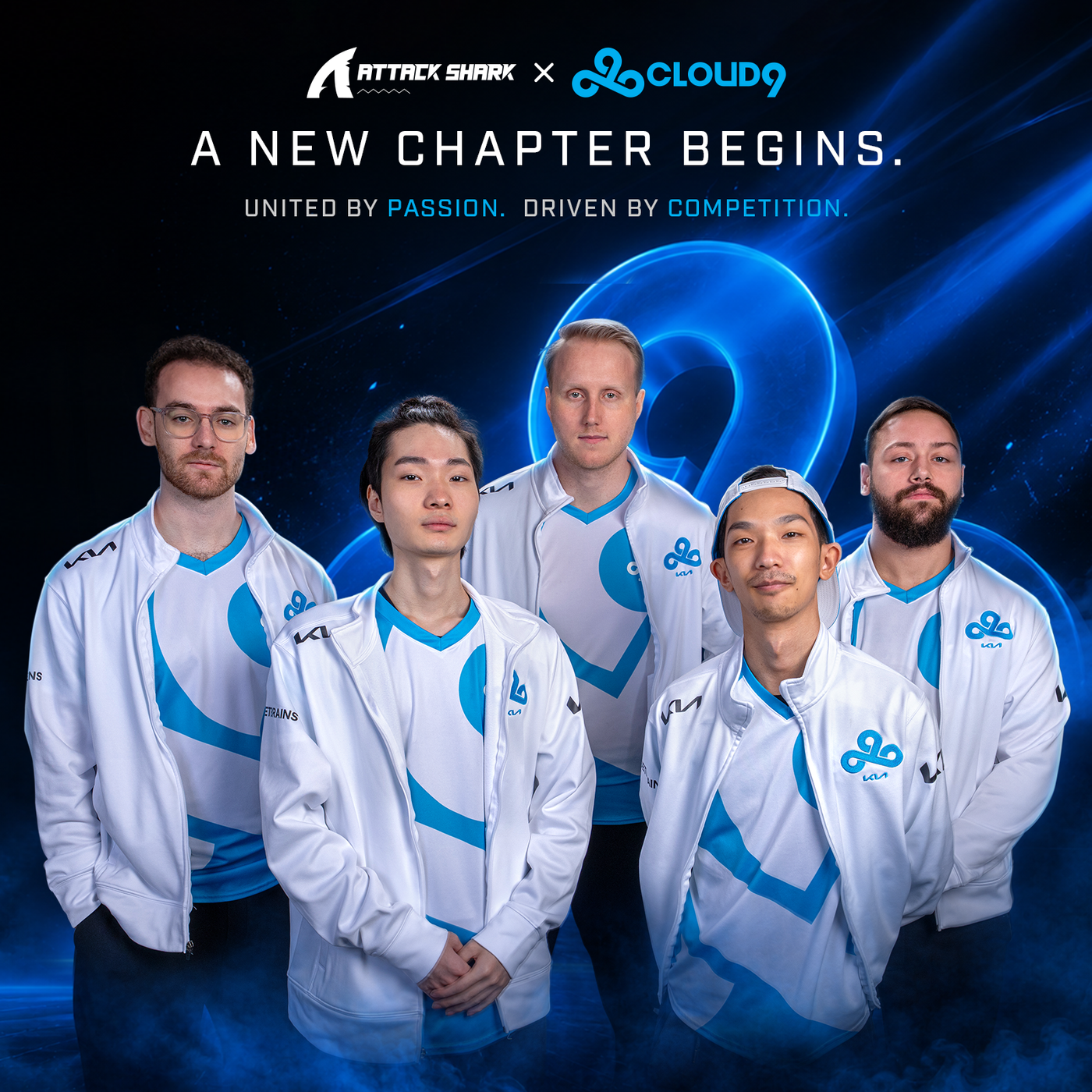 ATTACK SHARK와 Cloud9의 파트너십