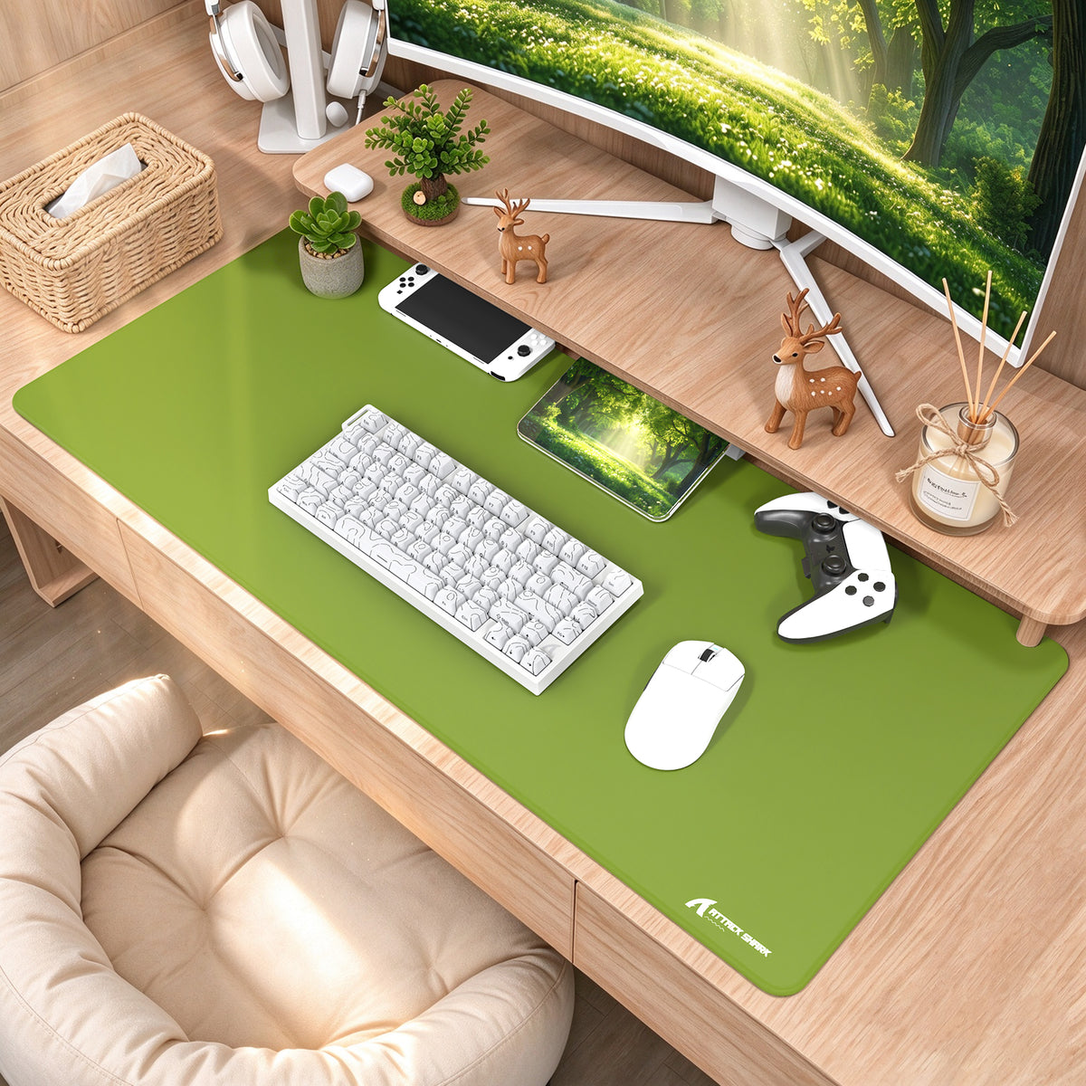 ATTACK SHARK CM02PRO e스포츠 게이밍 마우스패드 (900x400x4 mm)