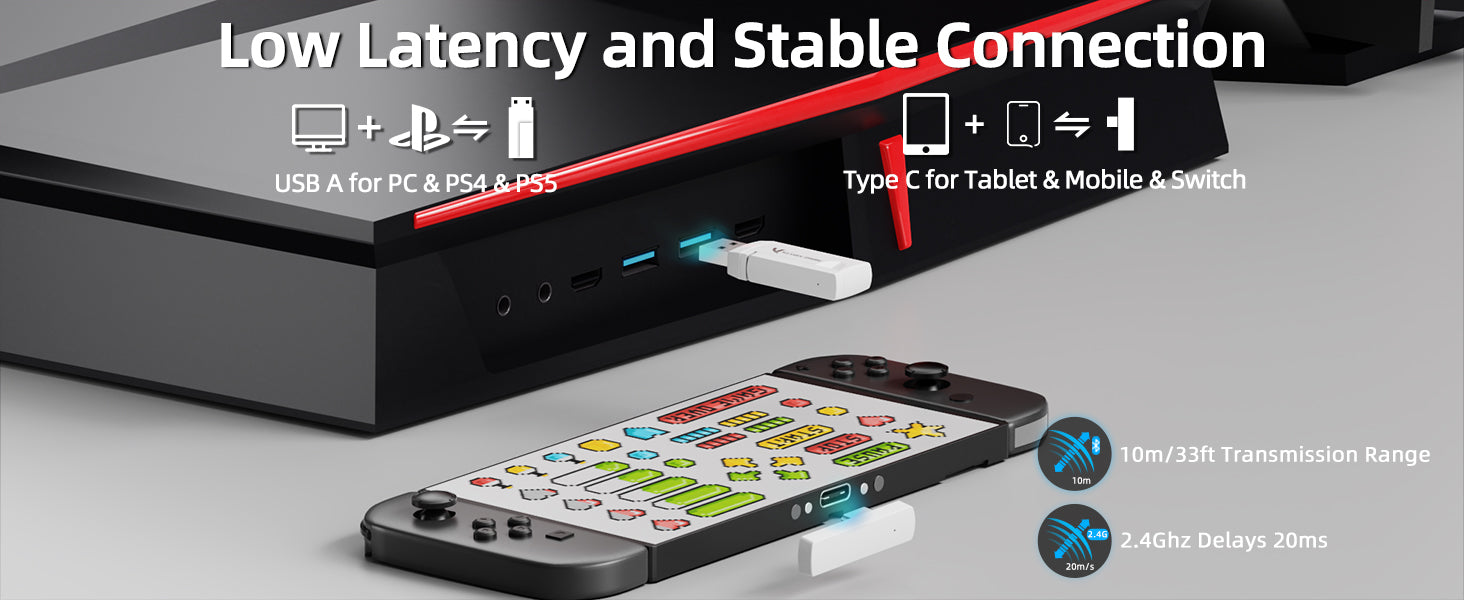 ATTACK SHARK L90 접이식 RGB Ultra-라이트 트라이모드 게이밍 헤드셋