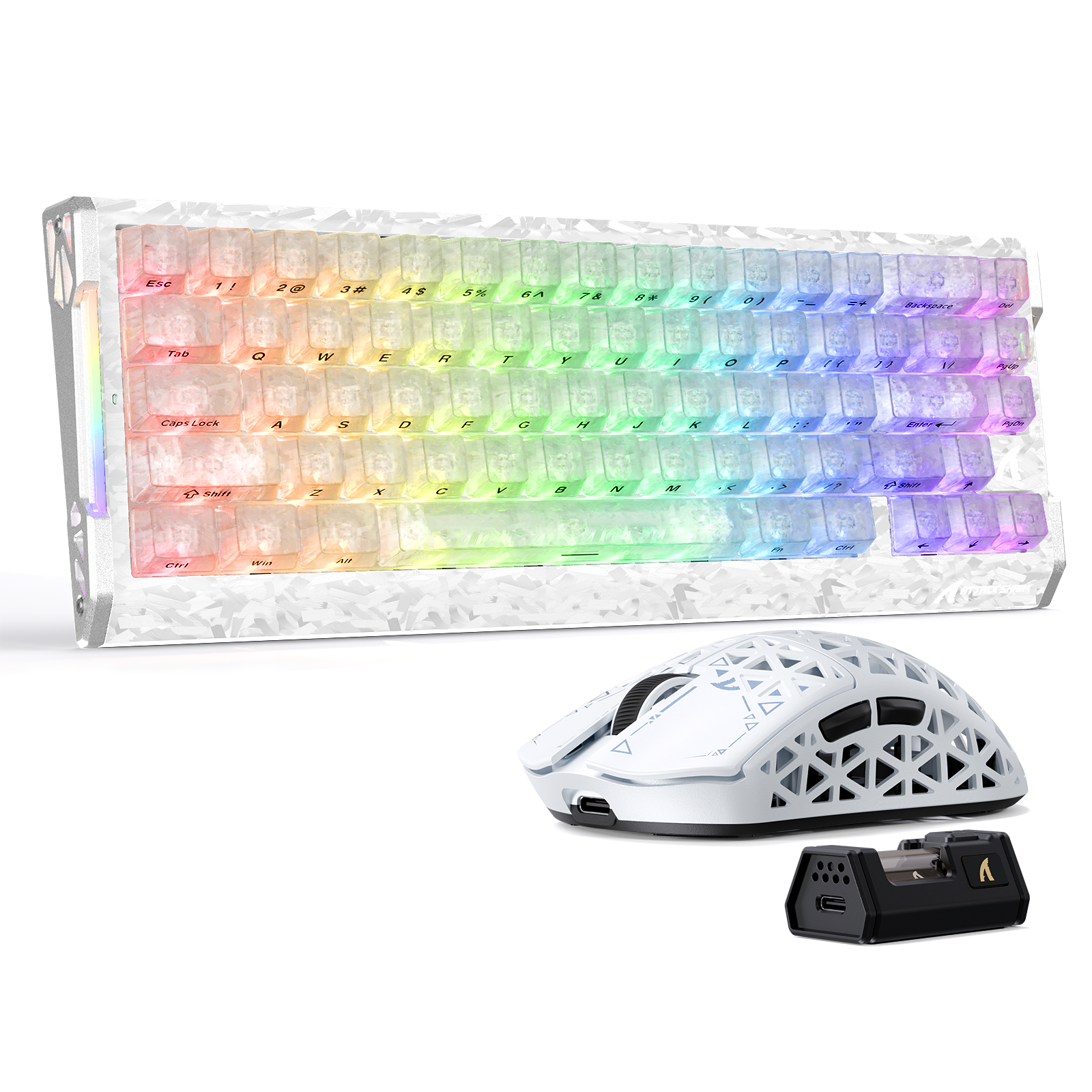 ATTACK SHARK R68 HE 및 R5 ULTRA 카본 파이버 게이밍 번들