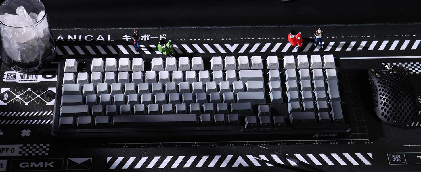 ATTACK SHARK X98 풀사이즈 무선 기계식 키보드