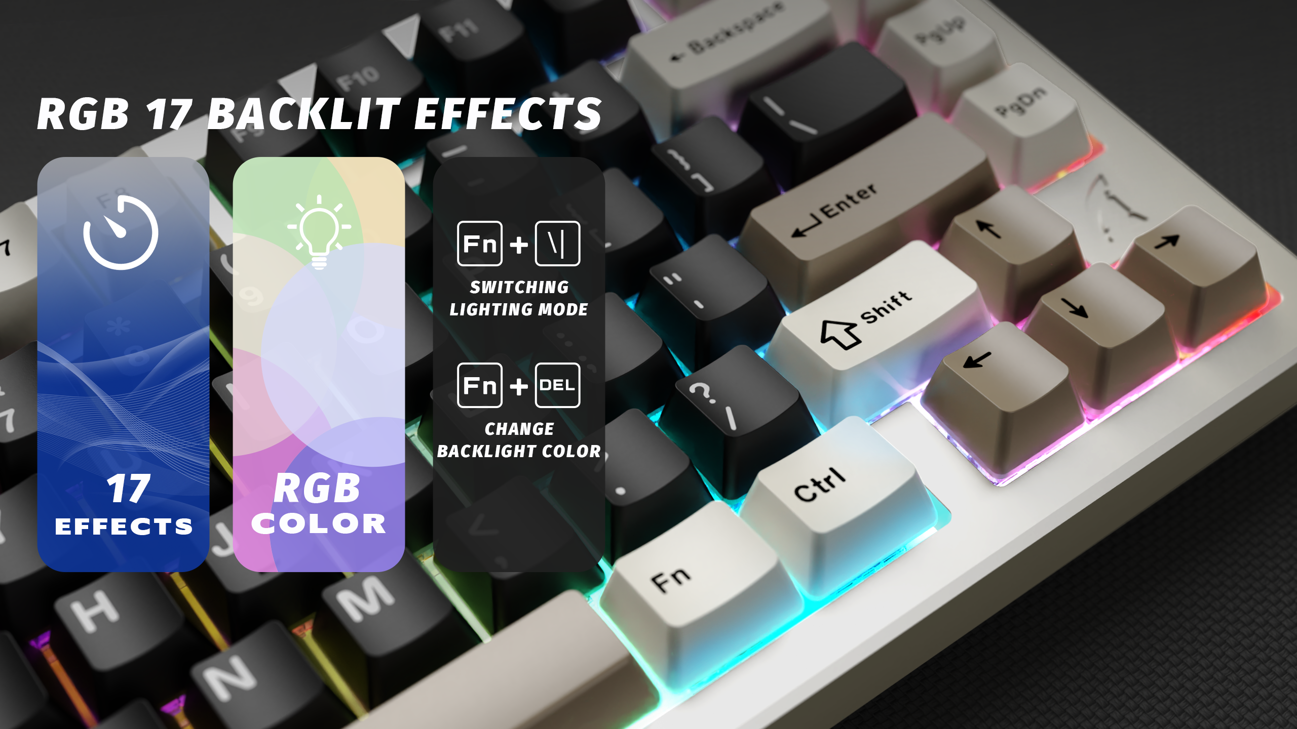 ATTACK SHARK X75 풀 알루미늄 키보드