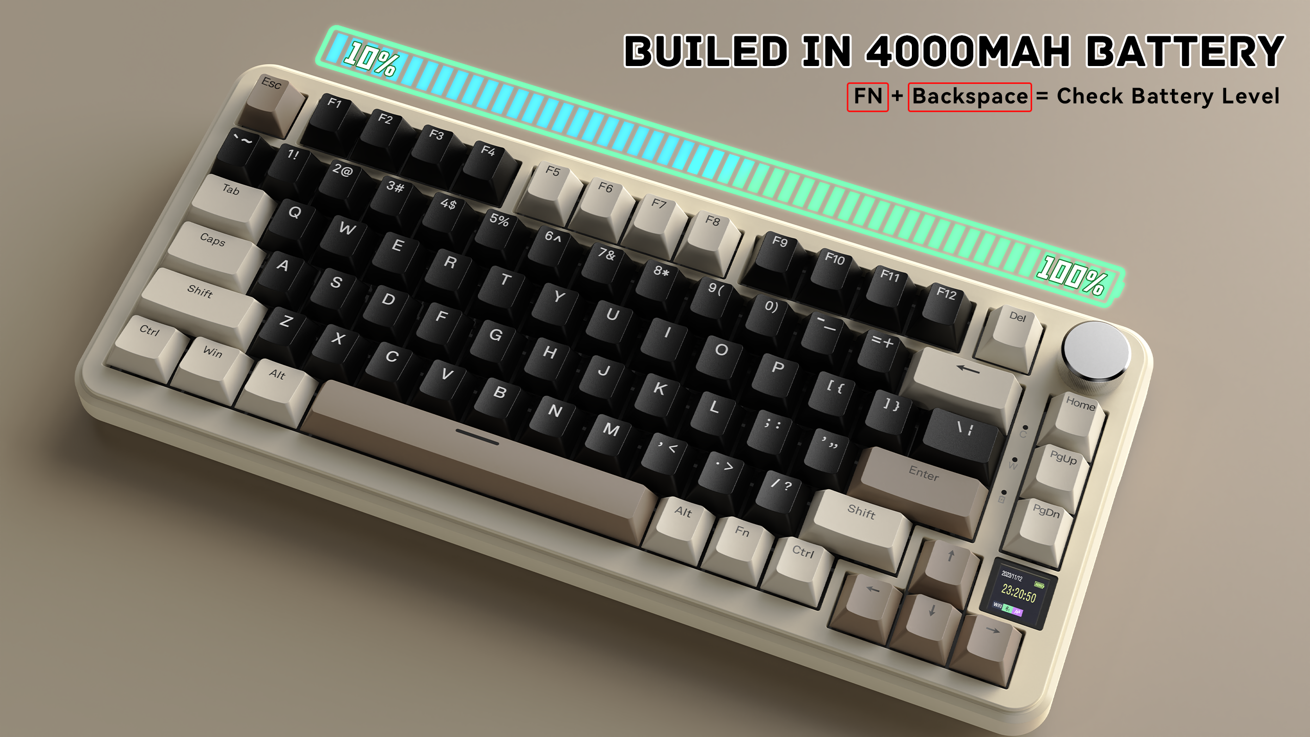 ATTACK SHARK X85PRO 트라이모드 개스킷 기계식 키보드