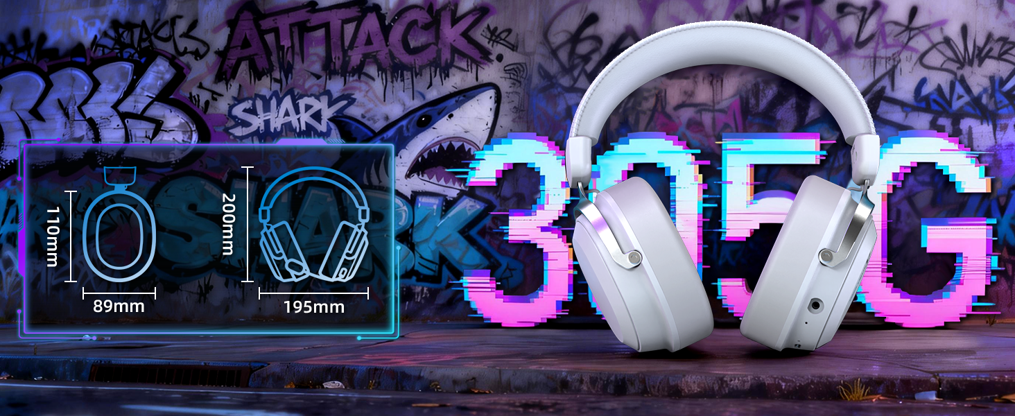 ATTACK SHARK L30PRO 무선 게이밍 헤드셋