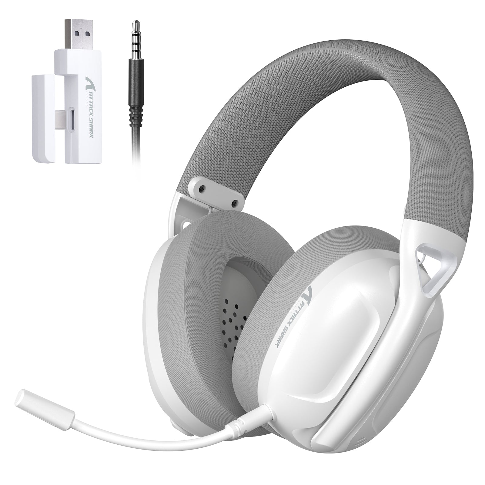 ATTACK SHARK L80 초경량 트라이모드 게이밍 헤드셋